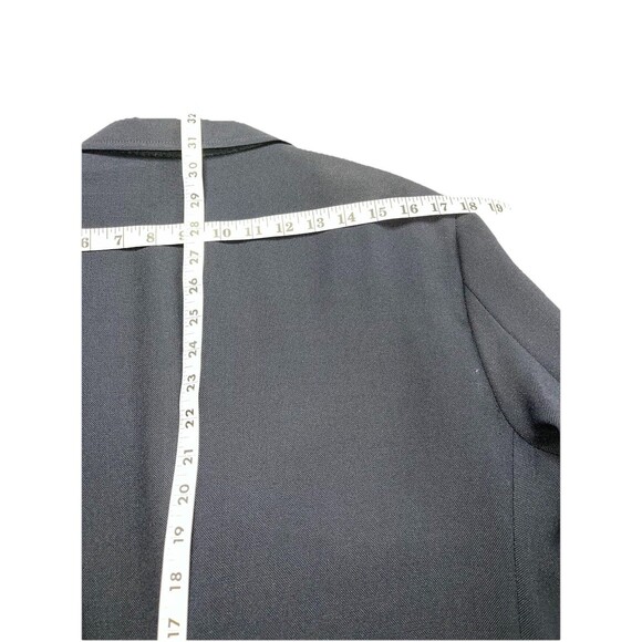 Vtg Brooks Brothers 346 Mens Blazer Jacket 39R Navy Wool Gold Buttons Half Lined - Picture 13 of 14